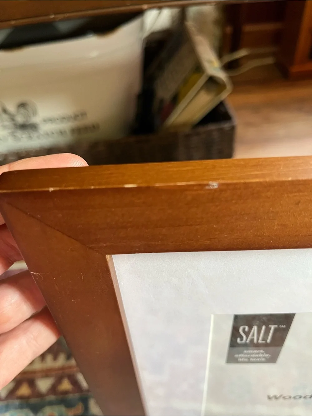 Wood Matted 8x10 Frame